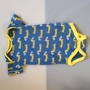 Kickee Pants 6-12mo Pretzel Dog Onesie